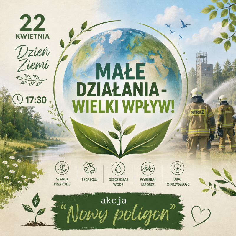 Plakat Małe Działania